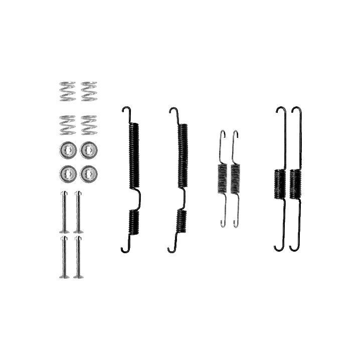 Priedų komplektas, stabdžių trinkelės TEXTAR 97032100