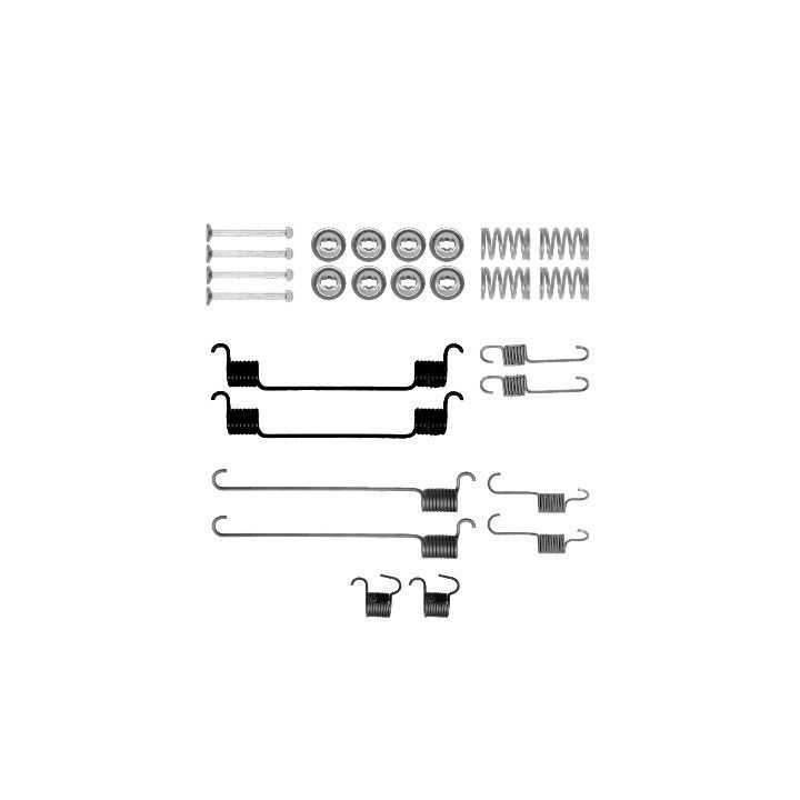 Priedų komplektas, stabdžių trinkelės TEXTAR 97037600