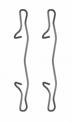 Priedų komplektas, stabdžių apkaba TEXTAR 82503500