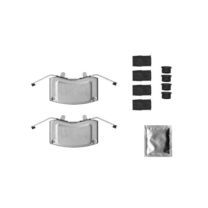 Priedų komplektas, stabdžių apkaba TEXTAR 82544400