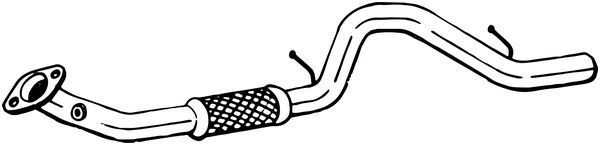 Išleidimo kolektorius BOSAL 800-529