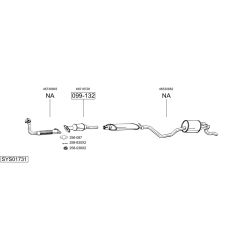 Išmetimo sistema BOSAL SYS01731