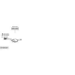 Išmetimo sistema BOSAL SYS05307