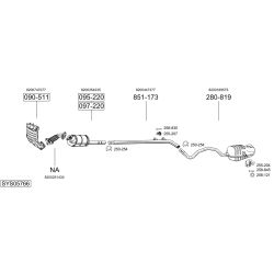 Išmetimo sistema BOSAL SYS05766