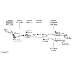 Išmetimo sistema BOSAL SYS08086