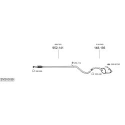 Išmetimo sistema BOSAL SYS10189