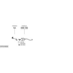 Išmetimo sistema BOSAL SYS10530
