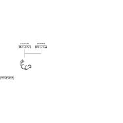Išmetimo sistema BOSAL SYS11032