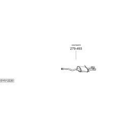 Išmetimo sistema BOSAL SYS12220