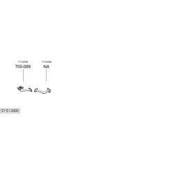 Išmetimo sistema BOSAL SYS12895