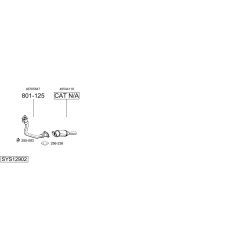 Išmetimo sistema BOSAL SYS12902