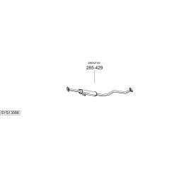 Išmetimo sistema BOSAL SYS13088