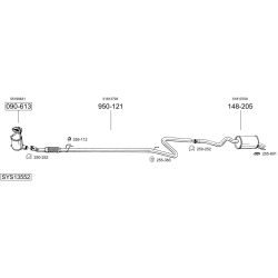 Išmetimo sistema BOSAL SYS13552
