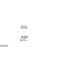 Išmetimo sistema BOSAL SYS13578