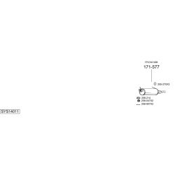 Išmetimo sistema BOSAL SYS14011