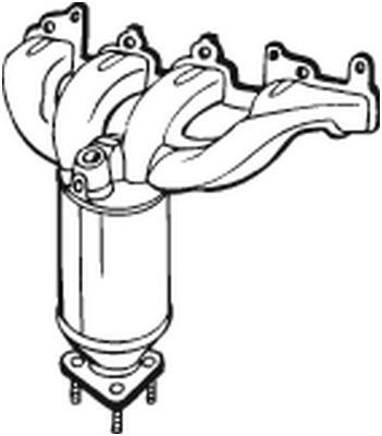 Katalizatoriaus keitiklis BOSAL 090-016