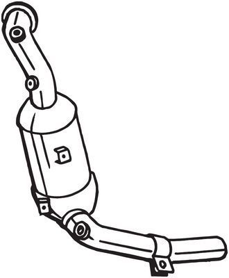 Katalizatoriaus keitiklis BOSAL 090-209