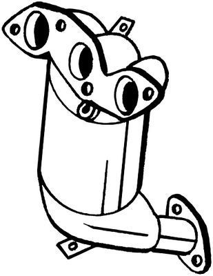 Katalizatoriaus keitiklis BOSAL 090-233