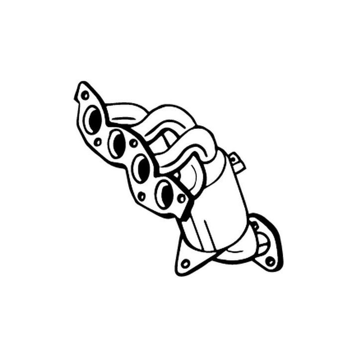 Katalizatoriaus keitiklis BOSAL 090-244