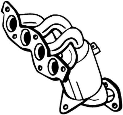 Katalizatoriaus keitiklis BOSAL 090-244