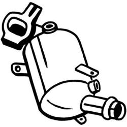 Katalizatoriaus keitiklis BOSAL 090-280