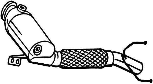 Katalizatoriaus keitiklis BOSAL 090-299