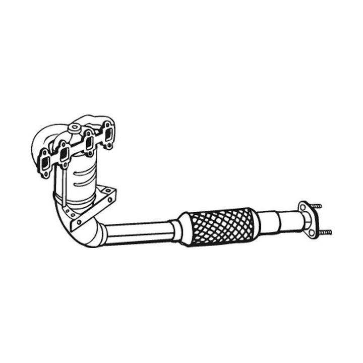 Katalizatoriaus keitiklis BOSAL 090-487