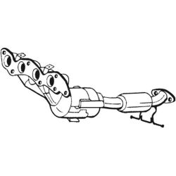 Katalizatoriaus keitiklis BOSAL 090-547