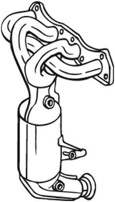 Katalizatoriaus keitiklis BOSAL 090-590