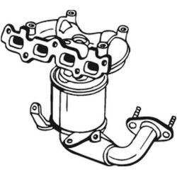 Katalizatoriaus keitiklis BOSAL 090-621