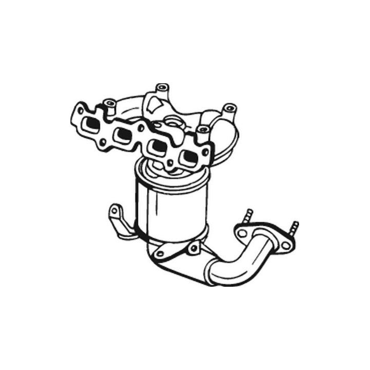 Katalizatoriaus keitiklis BOSAL 090-621