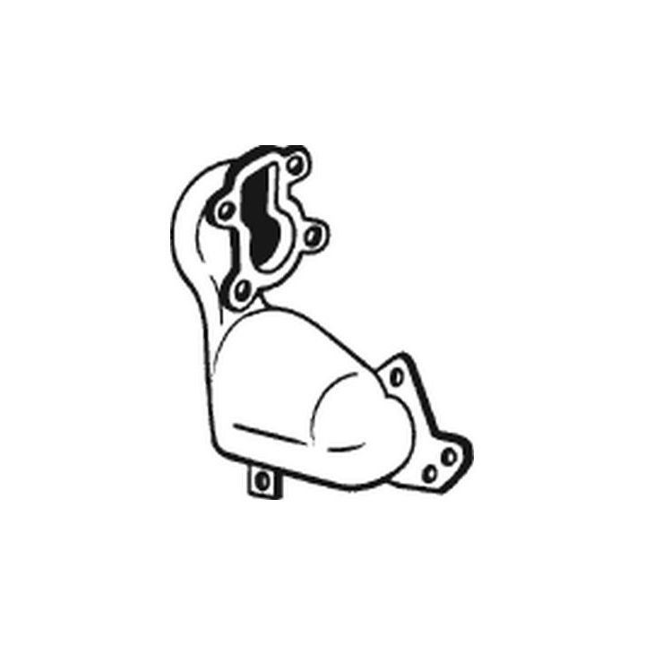 Katalizatoriaus keitiklis BOSAL 090-627