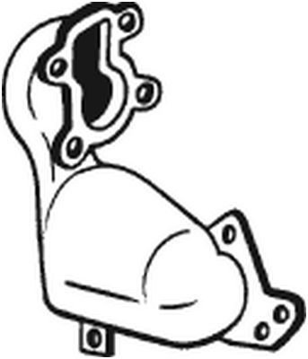 Katalizatoriaus keitiklis BOSAL 090-627