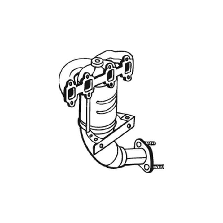 Katalizatoriaus keitiklis BOSAL 099-248