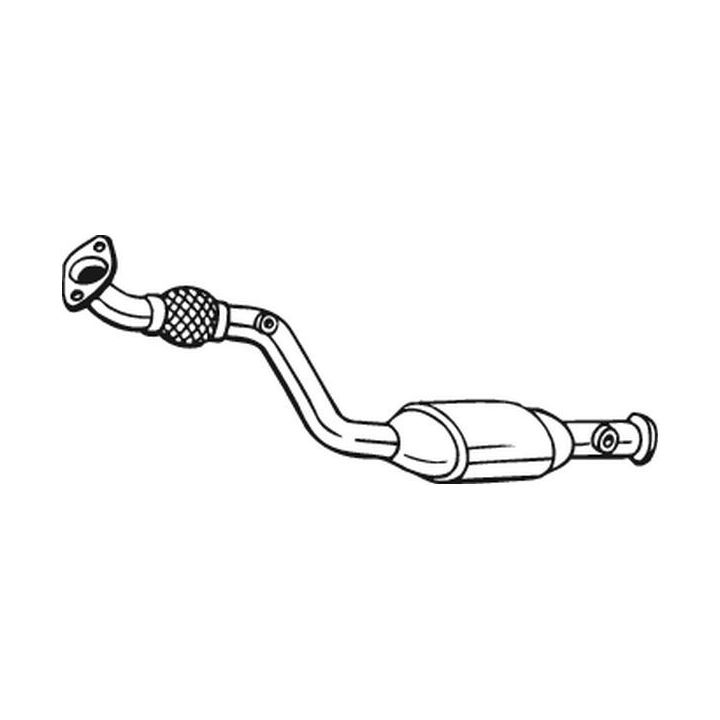 Katalizatoriaus keitiklis BOSAL 099-670