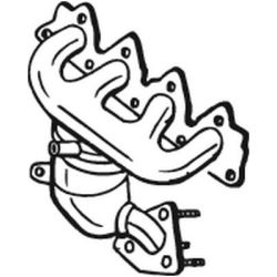 Katalizatoriaus keitiklis BOSAL 099-698