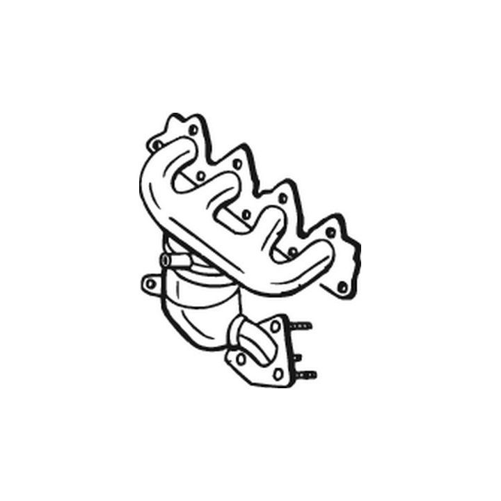 Katalizatoriaus keitiklis BOSAL 099-698