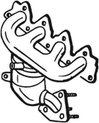 Katalizatoriaus keitiklis BOSAL 099-698