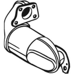 Katalizatoriaus keitiklis BOSAL 099-738