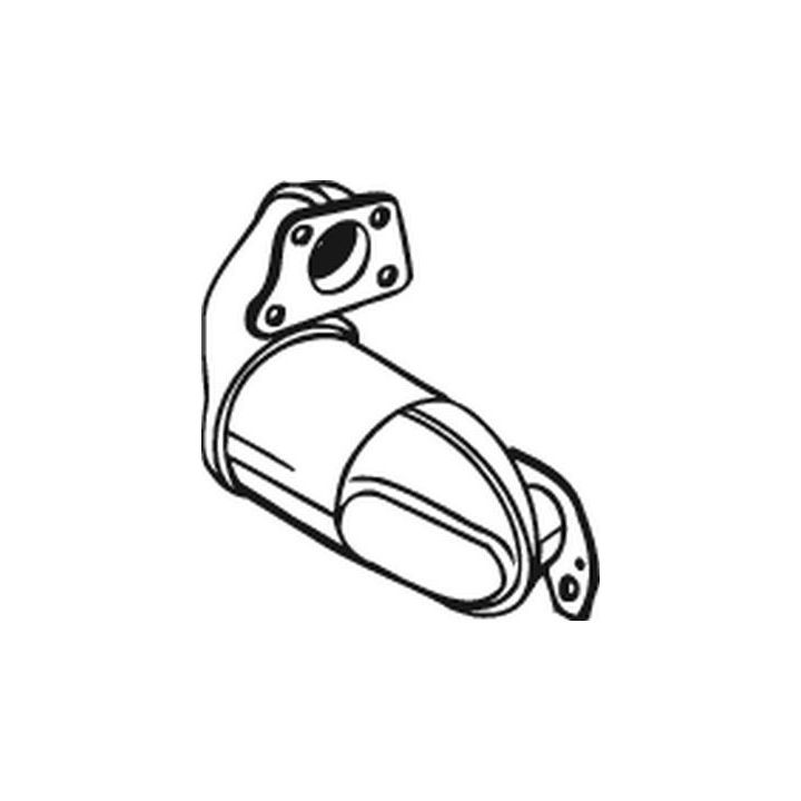 Katalizatoriaus keitiklis BOSAL 099-738