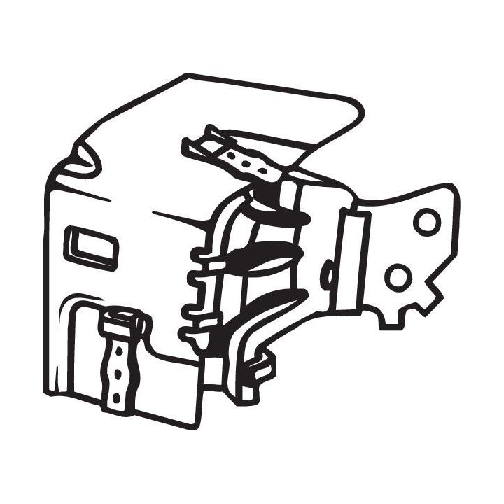 Guminė juosta, išmetimo sistema BOSAL 255-204