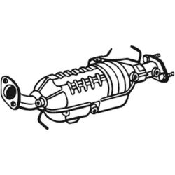 Suodžių / kietųjų dalelių filtras, išmetimo sistema BOSAL 095-038
