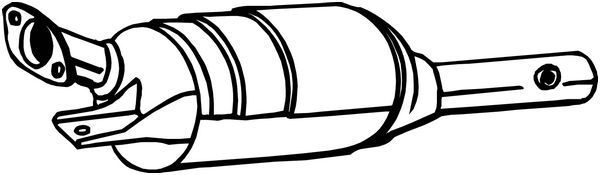 Suodžių / kietųjų dalelių filtras, išmetimo sistema BOSAL 095-252