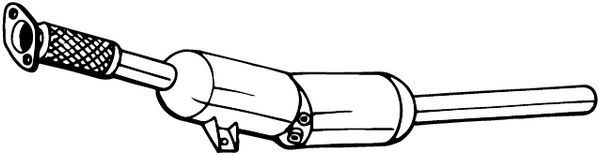 Suodžių / kietųjų dalelių filtras, išmetimo sistema BOSAL 097-071