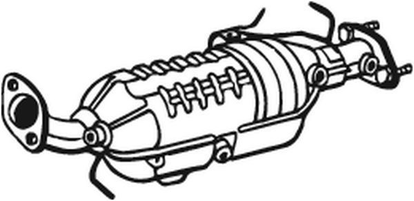 Suodžių / kietųjų dalelių filtras, išmetimo sistema BOSAL 097-138