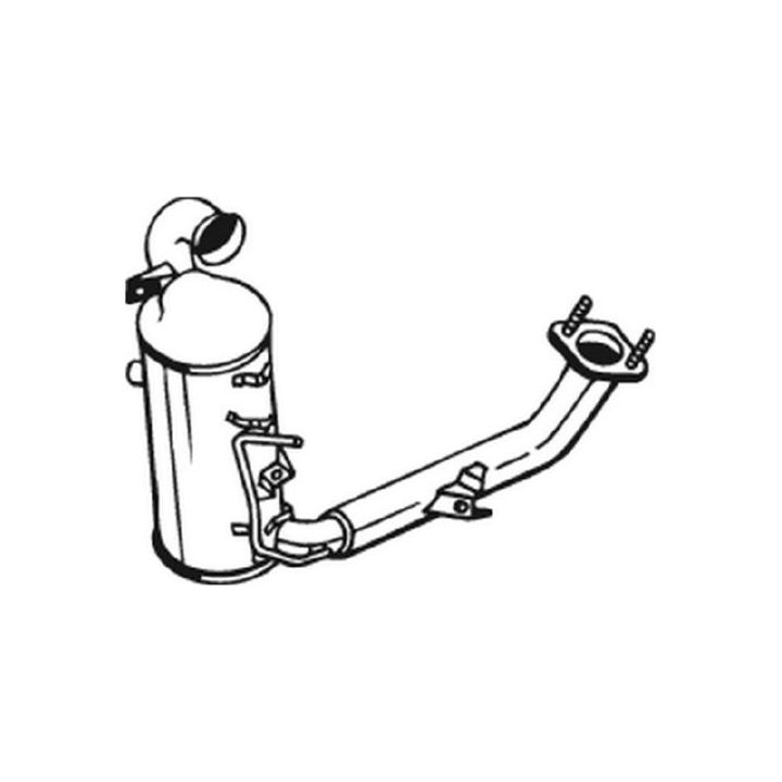 Suodžių / kietųjų dalelių filtras, išmetimo sistema BOSAL 097-215