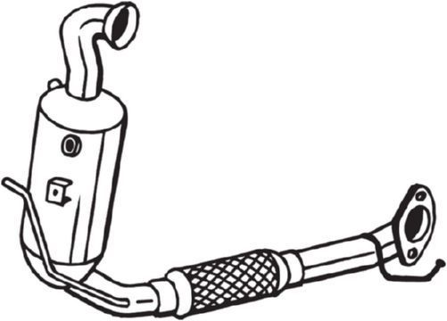 Suodžių / kietųjų dalelių filtras, išmetimo sistema BOSAL 097-569