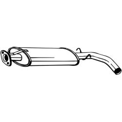 Vidurinis duslintuvas BOSAL 115-799