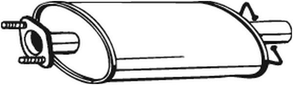 Vidurinis duslintuvas BOSAL 154-459