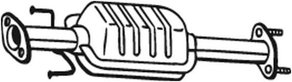 Vidurinis duslintuvas BOSAL 169-061